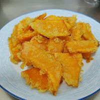 #寻味外婆乡传承春日宴#Recipe for Vegetarian Pumpkin Tempura Illustrated 10