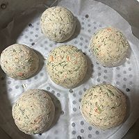 Step 5 for fennel sesame salt buns
