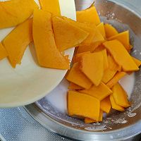 #寻味外婆乡传承春日宴#Recipe for Vegetarian Pumpkin Tempura Illustrated 4