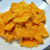 #寻味外婆乡传承春日宴#Recipe for Vegetarian Pumpkin Tempura Illustrated 8