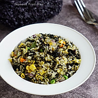 Step 9 of Seaweed Fried Rice