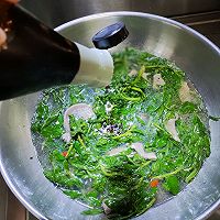 #Spring Freshness #Spring Freshness Health Soup - Method for Goji Sprout and Pig Liver Soup 8