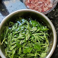 #Spring Freshness #Spring Freshness Health Soup - Method for Goji Sprout and Pig Liver Soup 3