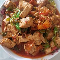 Step 9 for Tomato Stewed Tofu