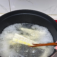Step 1 for Making Mustard Spring Bamboo Shoots Seasonal Rice