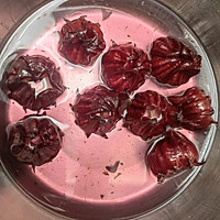 Step 5 of the Recipe for Roselle Wine and Roselle Jam
