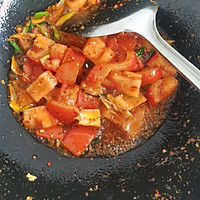 Step 7 for Tomato Stewed Tofu