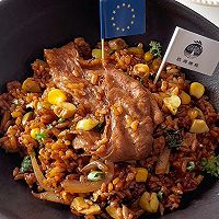 Step 5 for Cooking European Olive Butter Beef Rice
