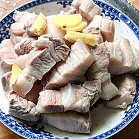 Step 1 for Braised Abalone and Pork Belly
