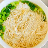 Step 5 for Clear Soup Noodles
