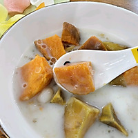 Step 5 of Making Sweet Potato Sago Soup