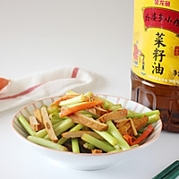 【蒜苔炒香干】家常味的做法图解5