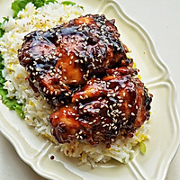 Step 12 of Teriyaki Chicken Rice