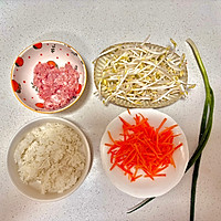 #Spring Freshness# Low-fat Low-calorie Silver Sprout Beef Rice❗️Weight loss staple recipe 1