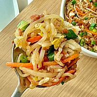 #Spring Freshness# Low-fat Low-calorie Silver Sprout Beef Rice❗️Weight loss staple recipe 8