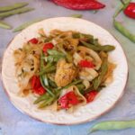 Stir-fried beans with noodles – Henan steamed noodles